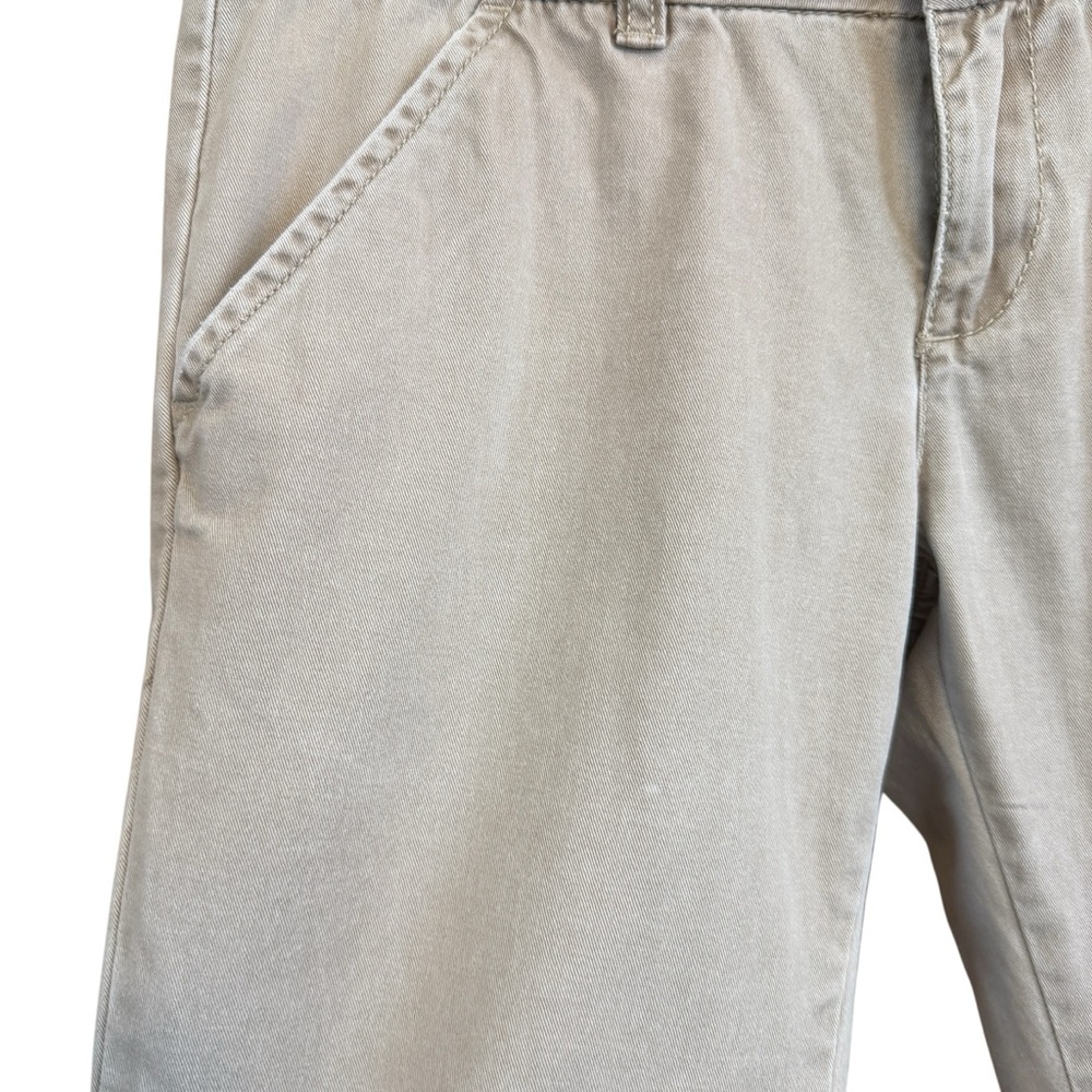 Free People 100% Cotton Chino Low Rise Khaki in Stone Size 0 #1991 - Picture 4 of 8